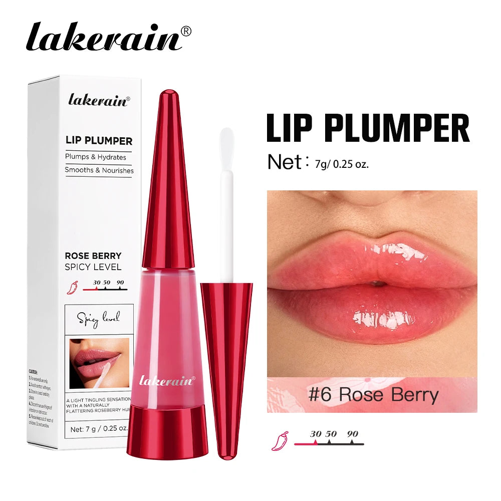 Lip Plumper Deep Hydration Long-Lasting Nourishment High-Shine Gloss Shining Voluminous Finish Lip Moisturizing Liquid