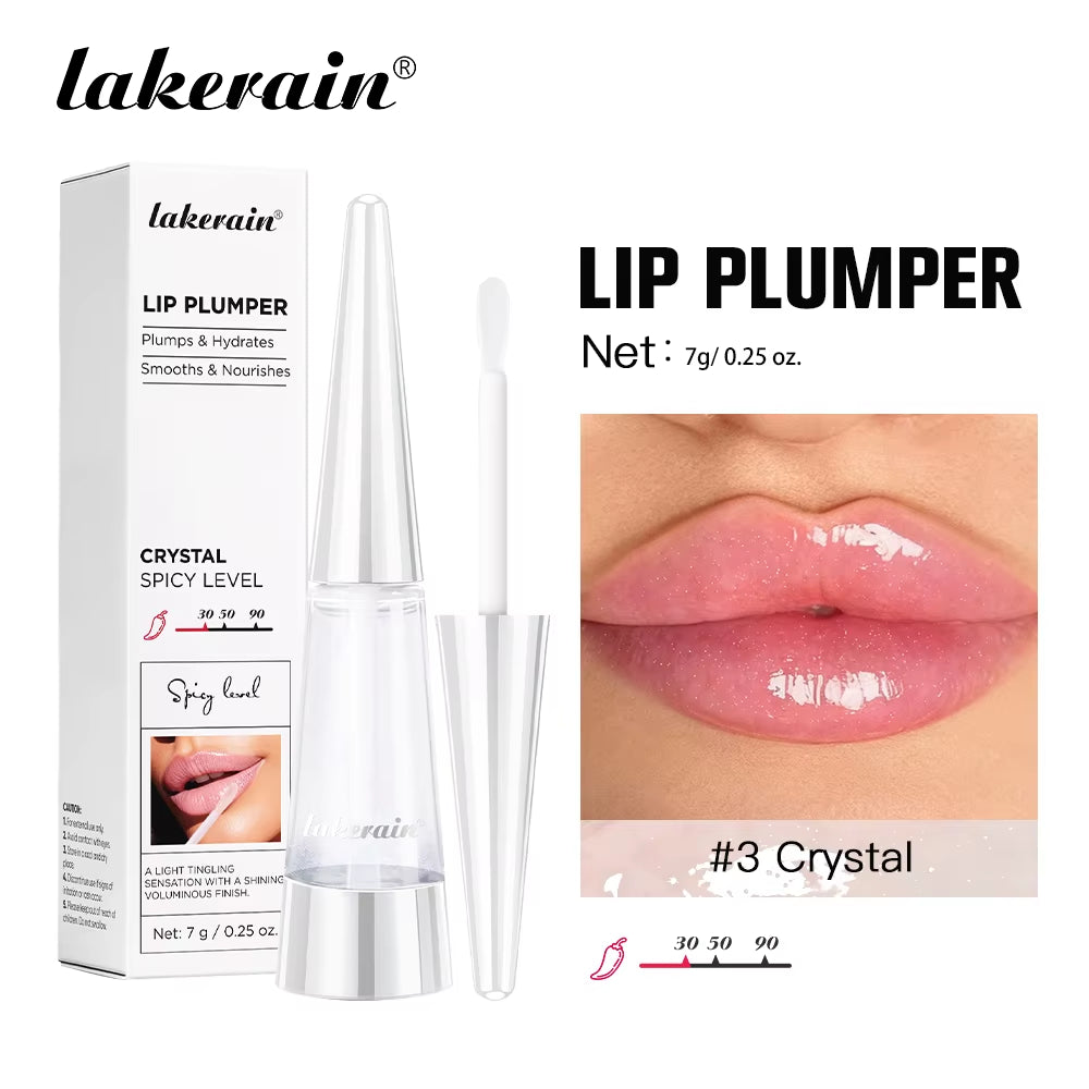 Lip Plumper Deep Hydration Long-Lasting Nourishment High-Shine Gloss Shining Voluminous Finish Lip Moisturizing Liquid